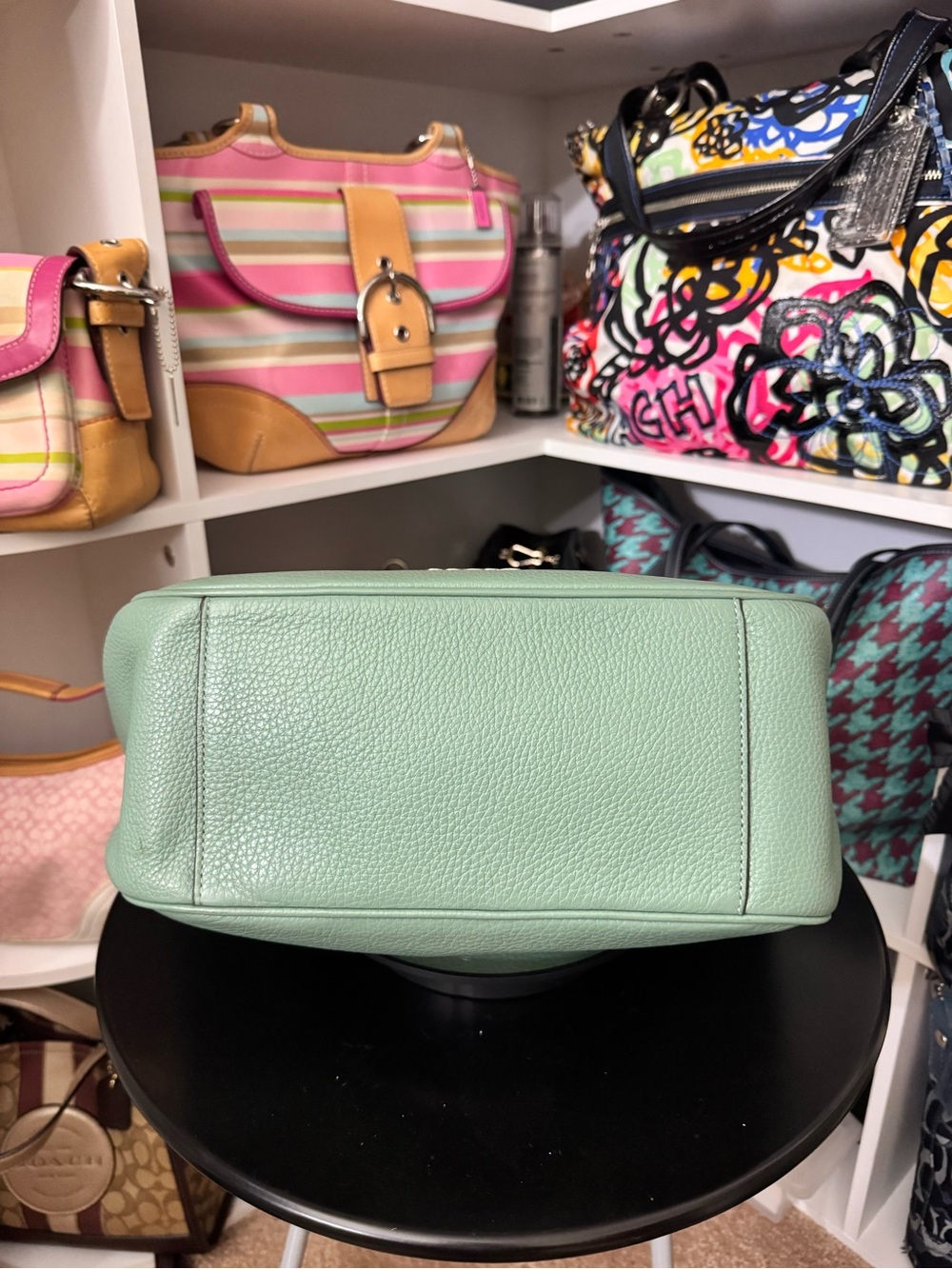 Coach Rory Green Shoulder Bag - Picture 6 of 10